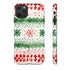 Watercolor Christmas Knitting - Impact Resistant Phone Case iPhone 11 Pro Max Glossy